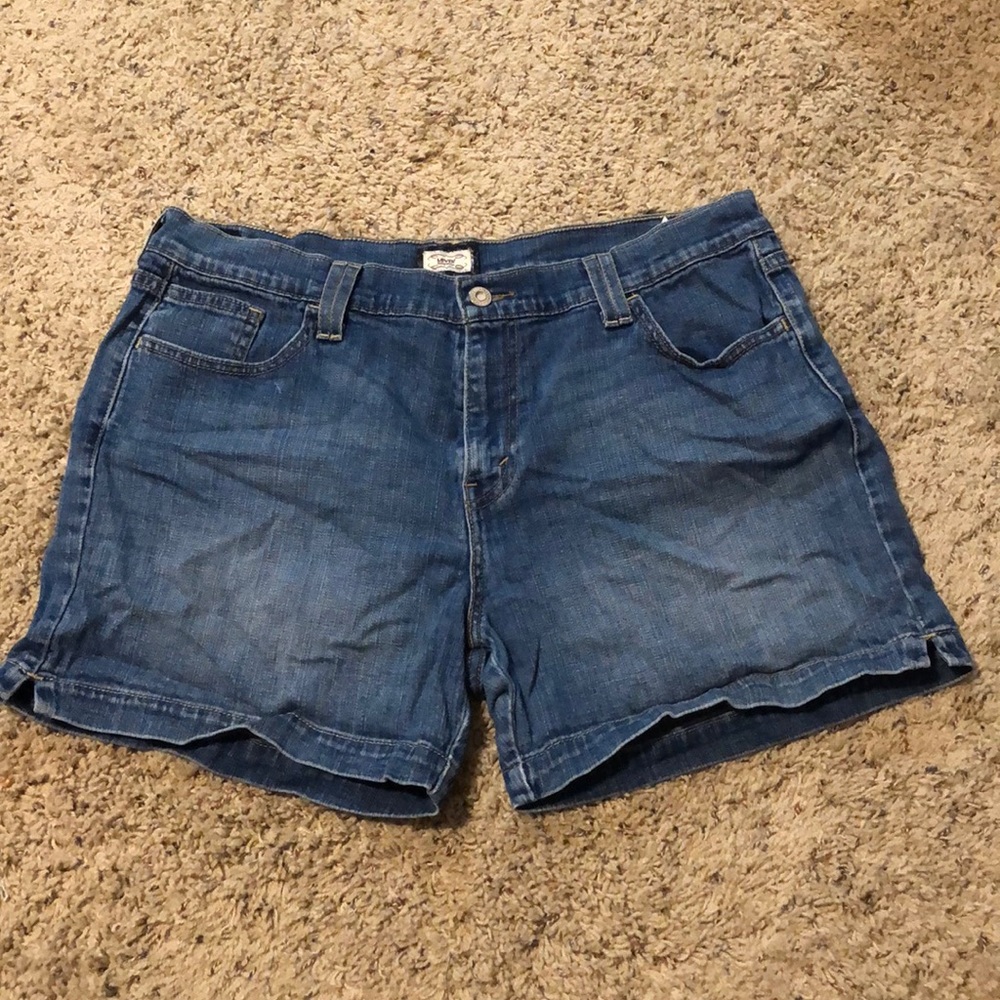 Levi denim shorts